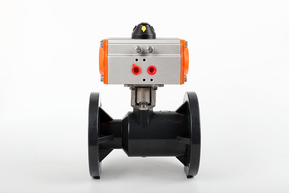 凯里气动法兰一体球阀